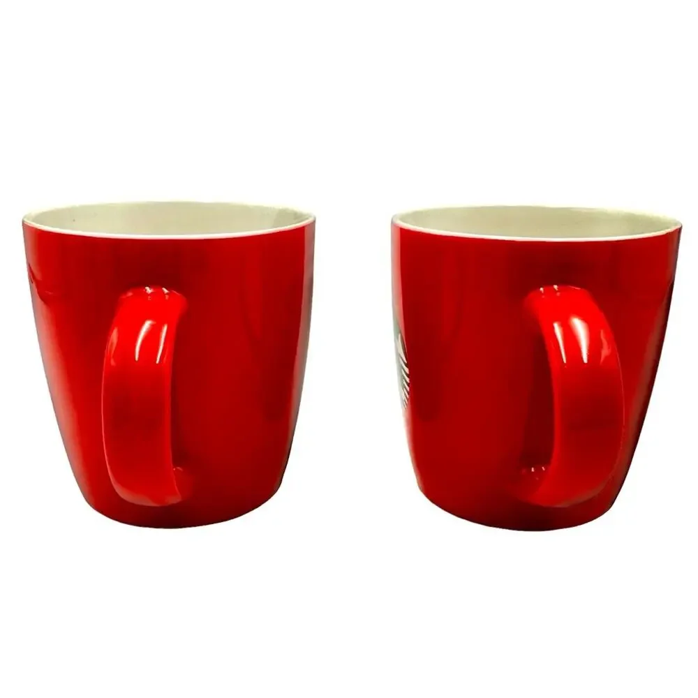 NEW - STARBUCKS - 2 set of coffee mugs - Xmas decor
